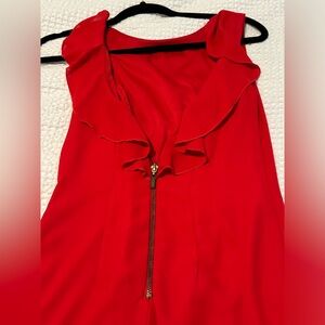 BEAUTIFUL RED OPEN BACK DRESS